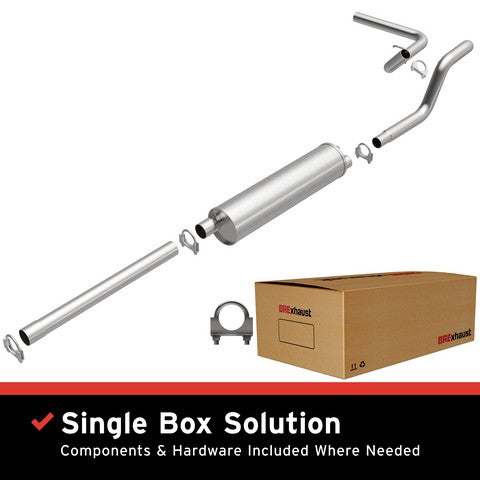 Exhaust System Kit BR Exhaust 106-0704