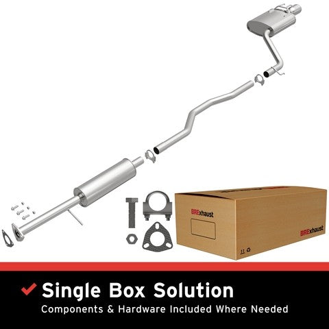 Exhaust System Kit BR Exhaust 106-0752