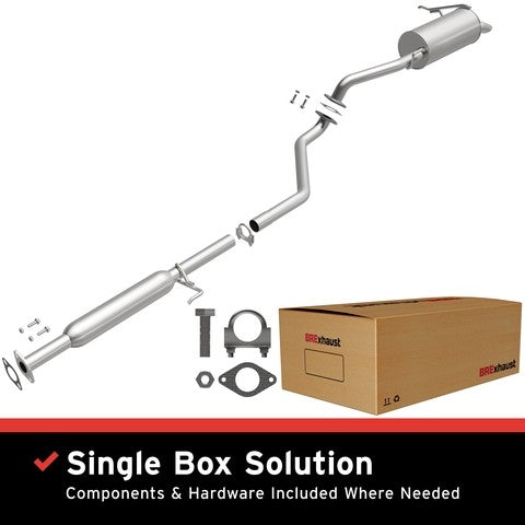 Exhaust System Kit BR Exhaust 106-0760