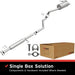 Exhaust System Kit BR Exhaust 106-0760