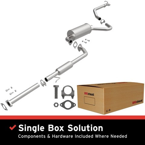 Exhaust System Kit BR Exhaust 106-0798