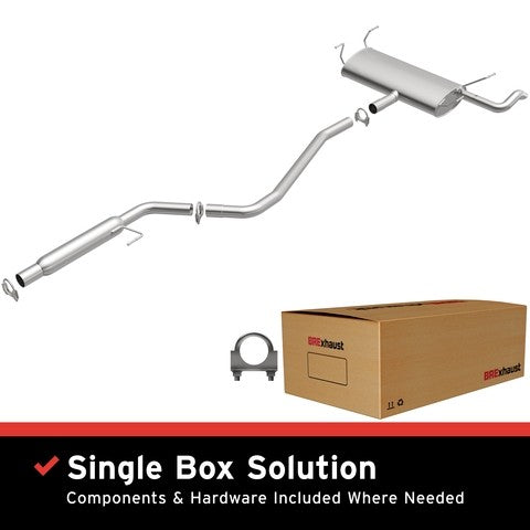 Exhaust System Kit BR Exhaust 106-0817