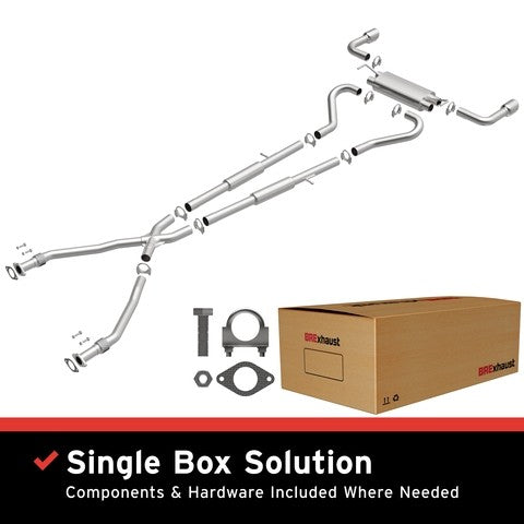 Exhaust System Kit BR Exhaust 106-0819