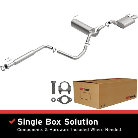 Exhaust System Kit BR Exhaust 106-0844