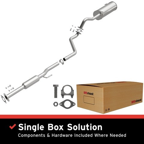 Exhaust System Kit BR Exhaust 106-0856