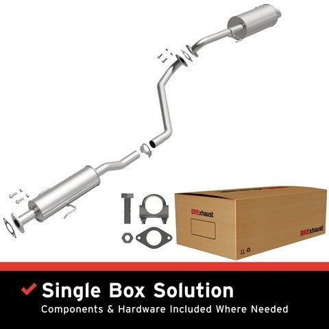 Exhaust System Kit BR Exhaust 106-0893