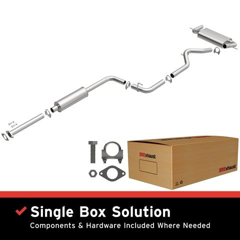 Exhaust System Kit BR Exhaust 106-0941