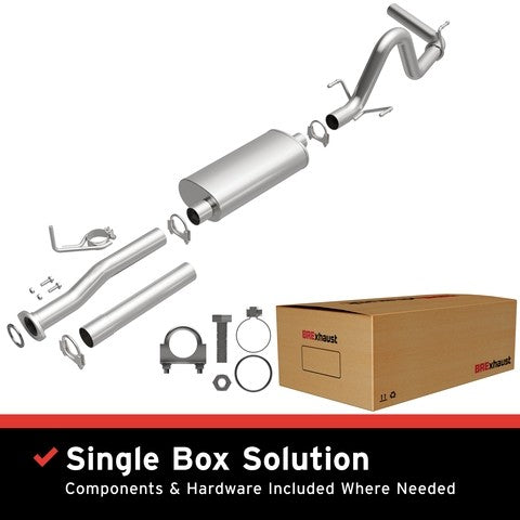 Exhaust System Kit BR Exhaust 106-0942