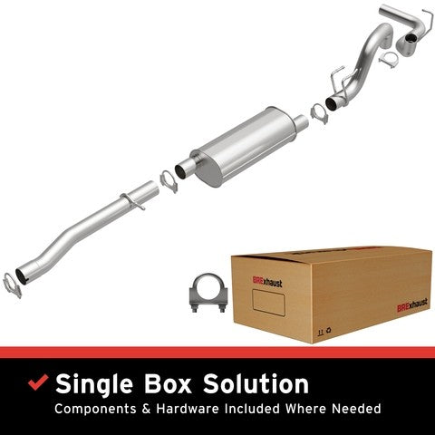 Exhaust System Kit BR Exhaust 106-0946
