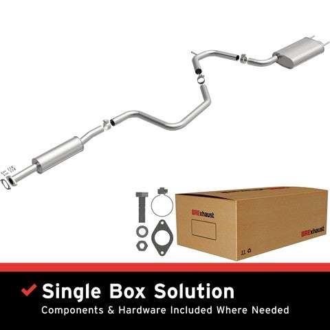 Exhaust System Kit BR Exhaust 106-0948