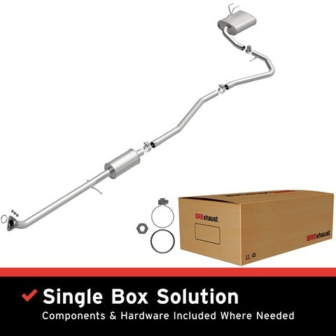Exhaust System Kit BR Exhaust 106-0953