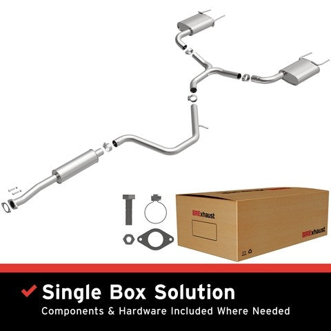 Exhaust System Kit BR Exhaust 106-0955