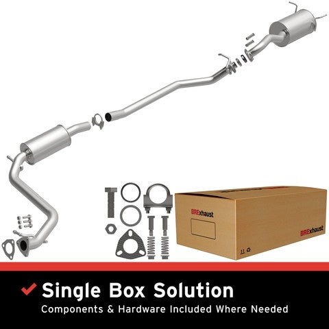 Exhaust System Kit BR Exhaust 106-0970