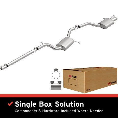 Exhaust System Kit BR Exhaust 106-0972