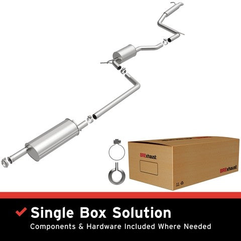 Exhaust System Kit BR Exhaust 106-0973