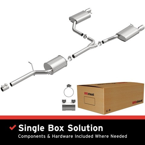 Exhaust System Kit BR Exhaust 106-0981