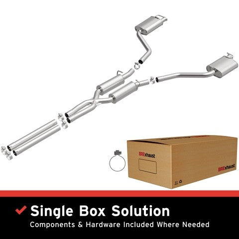 Exhaust System Kit BR Exhaust 106-0982