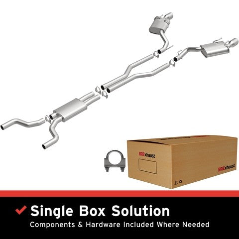 Exhaust System Kit BR Exhaust 106-0986