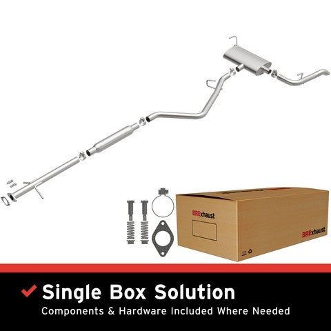 Exhaust System Kit BR Exhaust 106-0988