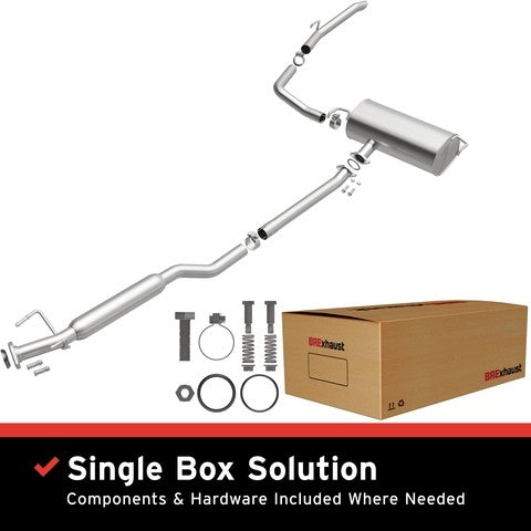 Exhaust System Kit BR Exhaust 106-0997