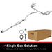 Exhaust System Kit BR Exhaust 106-0999