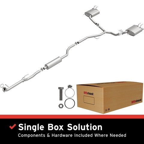 Exhaust System Kit BR Exhaust 106-1011