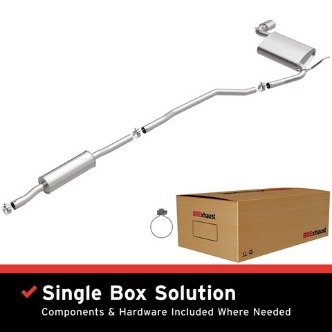 Exhaust System Kit BR Exhaust 106-1016