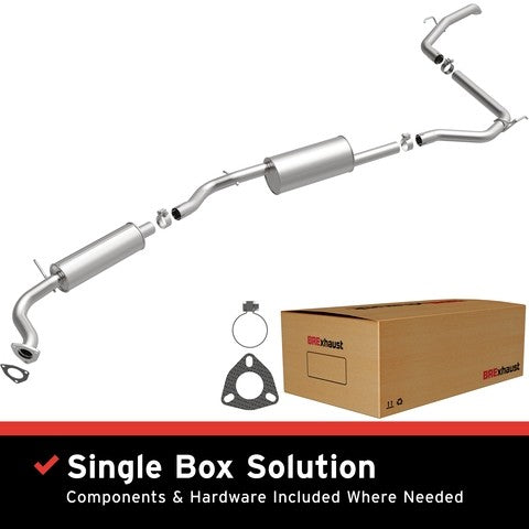 Exhaust System Kit BR Exhaust 106-1017