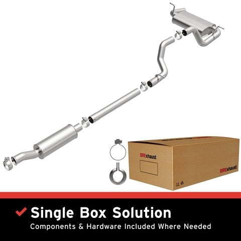 Exhaust System Kit BR Exhaust 106-1022