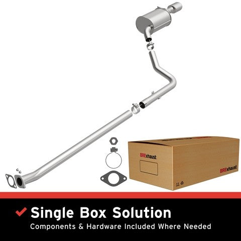 Exhaust System Kit BR Exhaust 106-1055