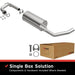 Exhaust Muffler Kit BR Exhaust 108-0090