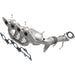Exhaust Manifold with Integrated Catalytic Converter MagnaFlow 290008