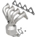 Exhaust Manifold with Integrated Catalytic Converter MagnaFlow 452033