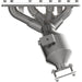Exhaust Manifold with Integrated Catalytic Converter MagnaFlow 6511994