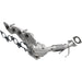 Exhaust Manifold with Integrated Catalytic Converter MagnaFlow 5531186