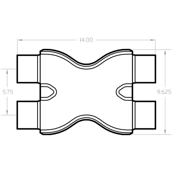 Exhaust Crossover Pipe MagnaFlow 10792
