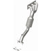 Exhaust Manifold with Integrated Catalytic Converter MagnaFlow 51222