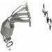 Exhaust Manifold with Integrated Catalytic Converter MagnaFlow 452018