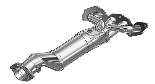 Exhaust Manifold with Integrated Catalytic Converter Schultz 7724015