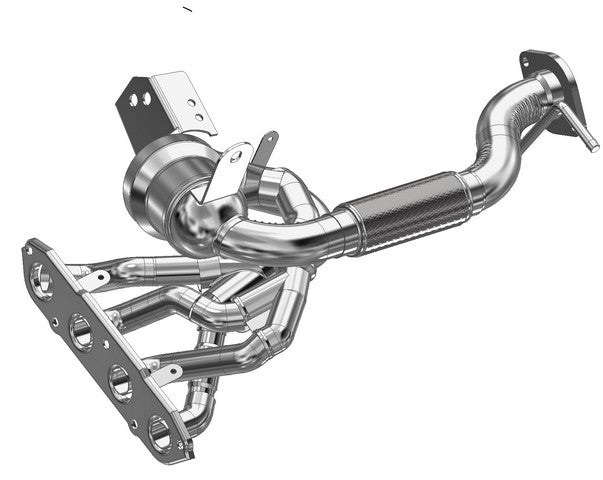 Exhaust Manifold with Integrated Catalytic Converter Schultz 7724038