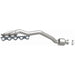 Exhaust Manifold with Integrated Catalytic Converter MagnaFlow 51180