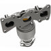 Exhaust Manifold with Integrated Catalytic Converter MagnaFlow 5531855