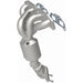 Exhaust Manifold with Integrated Catalytic Converter MagnaFlow 51591