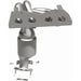 Exhaust Manifold with Integrated Catalytic Converter MagnaFlow 5631800