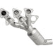 Exhaust Manifold with Integrated Catalytic Converter MagnaFlow 452416