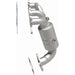Exhaust Manifold with Integrated Catalytic Converter MagnaFlow 51861