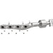 Exhaust Manifold with Integrated Catalytic Converter MagnaFlow 290035