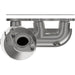 Exhaust Manifold with Integrated Catalytic Converter MagnaFlow 452136