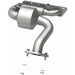 Exhaust Manifold with Integrated Catalytic Converter MagnaFlow 50886